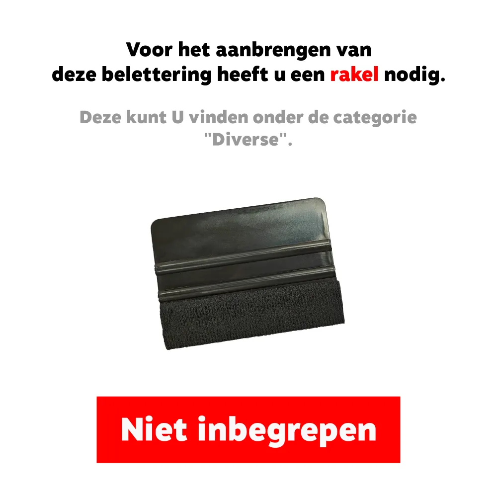 Zelfklevende tekst Oracal 631